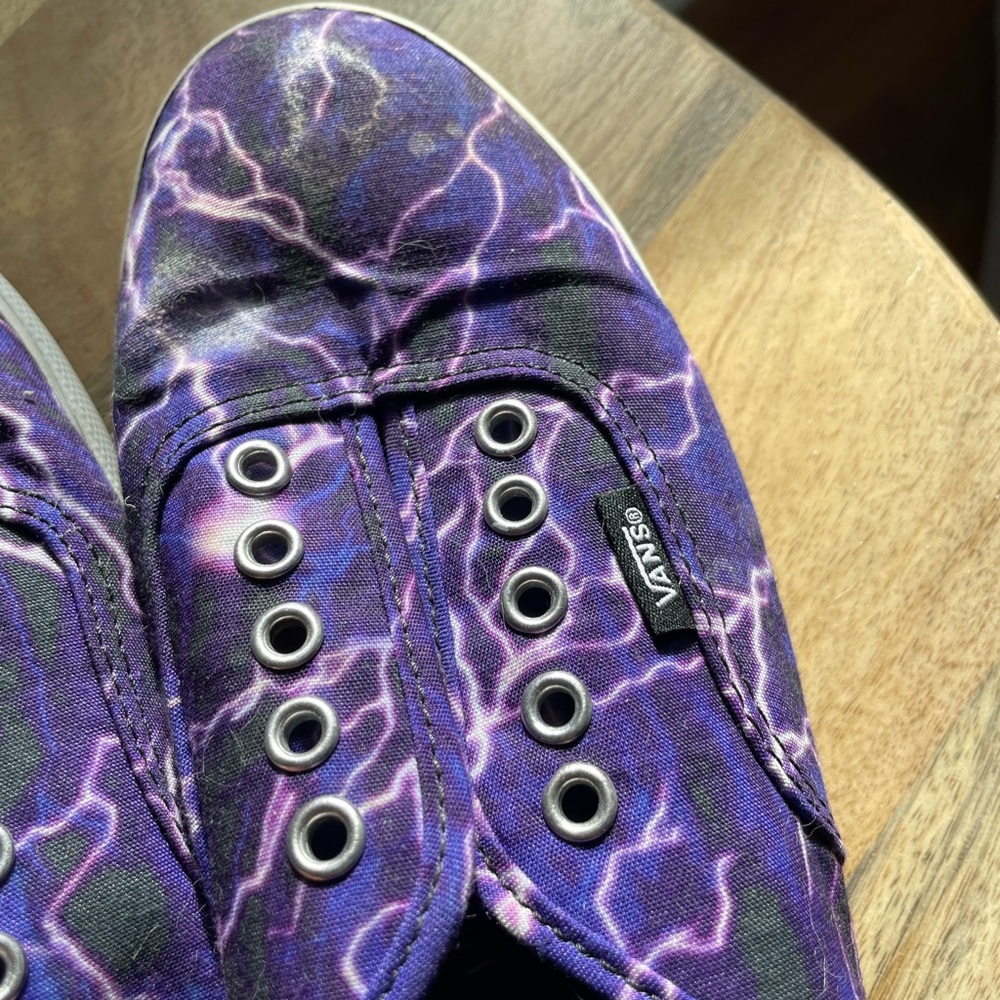 Purple Lightning Vans - Picture 6 of 8